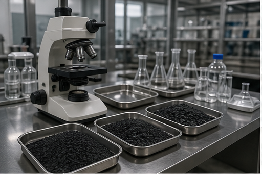 activated carbon quality control lab