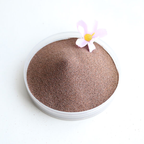 Garnet filter material