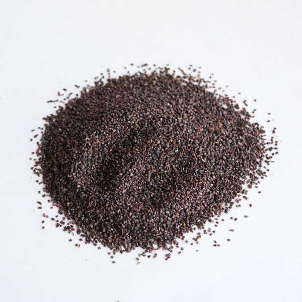 Garnet filter material
