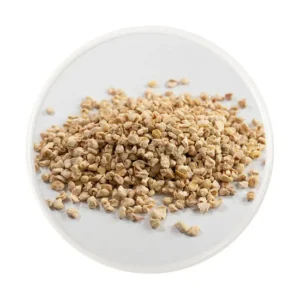 Фильтрующий материал из рогового початка